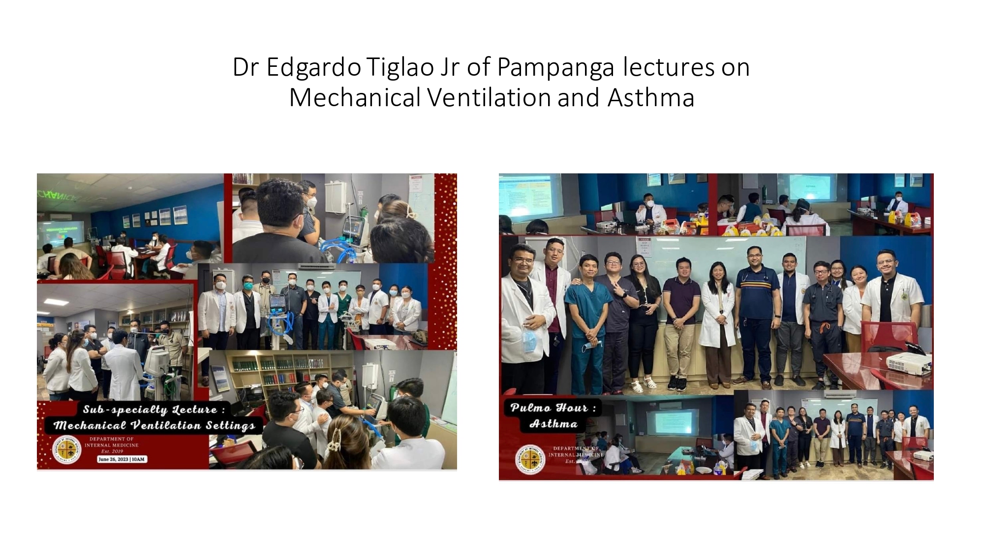 Central Luzon Chapter of The Philippine College of  Chest Physicians (PCCP)